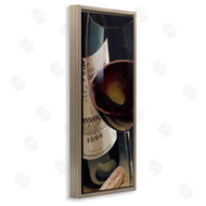 Stefano Ferreri | Bordeaux Wine Glass Realistic Painting