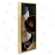 Stefano Ferreri | Bordeaux Wine Glass Realistic Painting