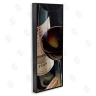 Stefano Ferreri | Bordeaux Wine Glass Realistic Painting