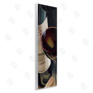 Stefano Ferreri | Bordeaux Wine Glass Realistic Painting