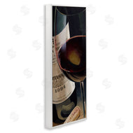 Stefano Ferreri | Bordeaux Wine Glass Realistic Painting