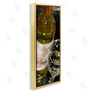 Stefano Ferreri | White Wine Glass Realistic Painting