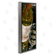 Stefano Ferreri | White Wine Glass Realistic Painting