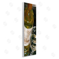 Stefano Ferreri | White Wine Glass Realistic Painting