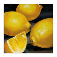 Stefania Mottinelli | Yellow Lemons Hyperrealism Painting