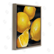 Stefania Mottinelli | Yellow Lemons Hyperrealism Painting