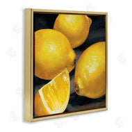 Stefania Mottinelli | Yellow Lemons Hyperrealism Painting