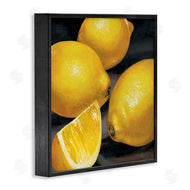 Stefania Mottinelli | Yellow Lemons Hyperrealism Painting