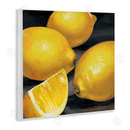 Stefania Mottinelli | Yellow Lemons Hyperrealism Painting