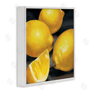 Stefania Mottinelli | Yellow Lemons Hyperrealism Painting