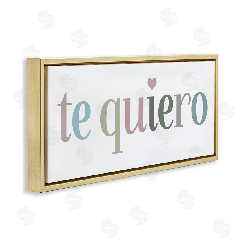 SD Graphics Studio | Te Quiero Romantic Spanish
