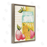Elizabeth Medley | Iced Lemonade Pitcher Abstract Lemon