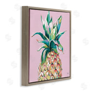 Patricia Pinto | Cropped Pineapple Pink Color Pop