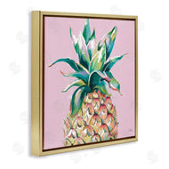 Patricia Pinto | Cropped Pineapple Pink Color Pop