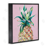 Patricia Pinto | Cropped Pineapple Pink Color Pop