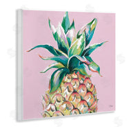 Patricia Pinto | Cropped Pineapple Pink Color Pop
