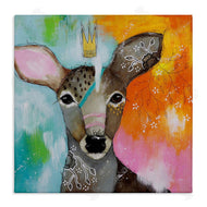 The Secret Hermit | Abstract Deer Mystical Forest Animal