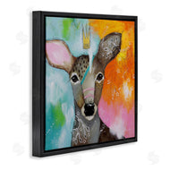 The Secret Hermit | Abstract Deer Mystical Forest Animal