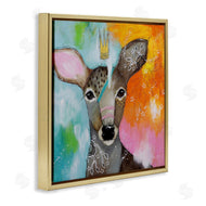 The Secret Hermit | Abstract Deer Mystical Forest Animal