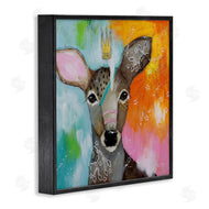 The Secret Hermit | Abstract Deer Mystical Forest Animal