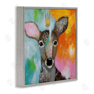 The Secret Hermit | Abstract Deer Mystical Forest Animal
