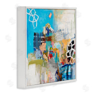 Jeffrey Tover | Vibrant Square Abstraction Energetic Design