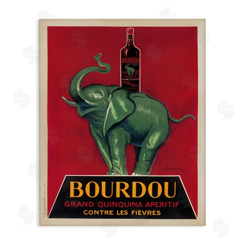 Leonetto Cappiello | Bourdou Vintage Elephant Advertisement