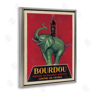 Leonetto Cappiello | Bourdou Vintage Elephant Advertisement