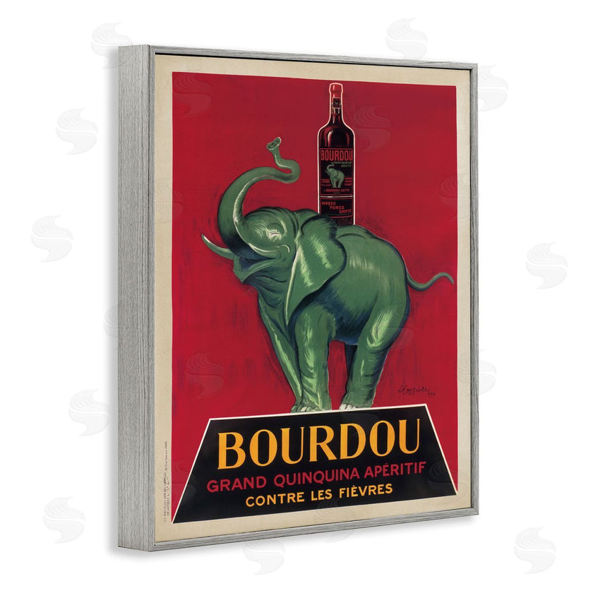 Leonetto Cappiello | Bourdou Vintage Elephant Advertisement