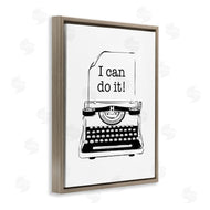 Martina Pavlova | Vintage Typewriter I Can Inspirational