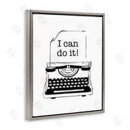 Martina Pavlova | Vintage Typewriter I Can Inspirational