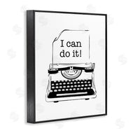 Martina Pavlova | Vintage Typewriter I Can Inspirational