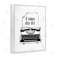 Martina Pavlova | Vintage Typewriter I Can Inspirational