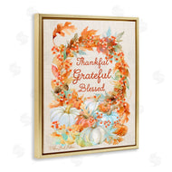 Sherri Buck Baldwin | Thankful Grateful Blessed Autumn Harvest