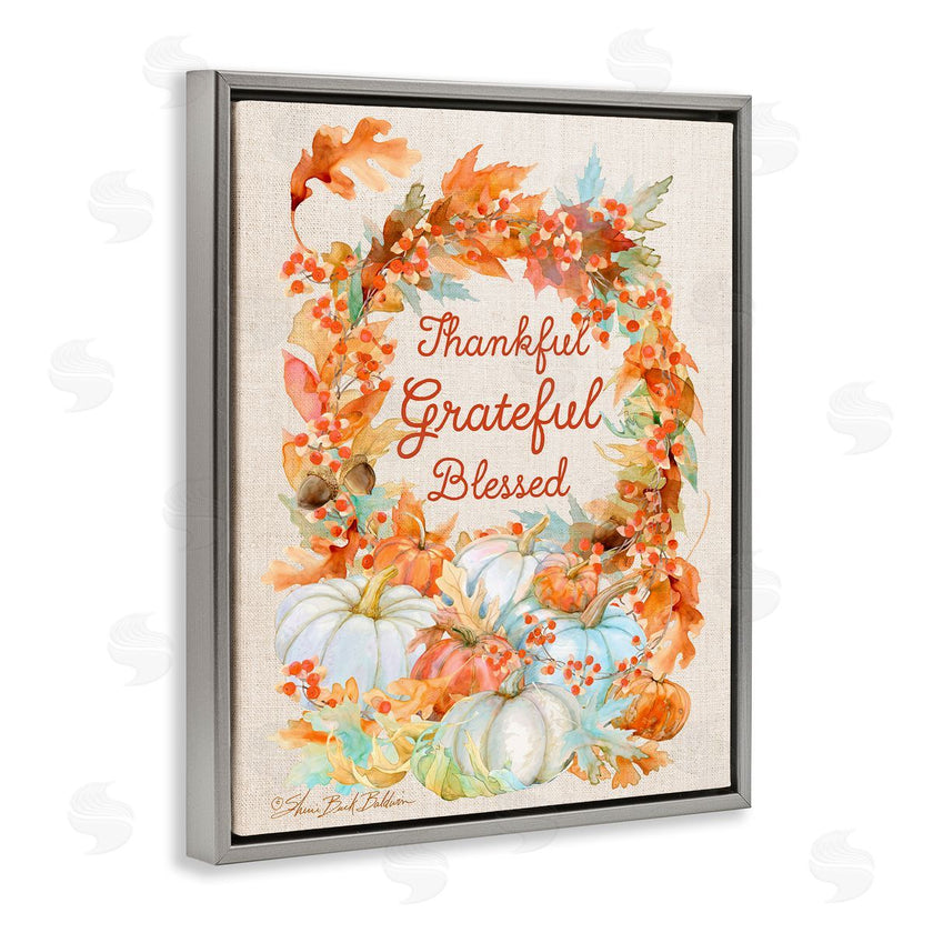 Sherri Buck Baldwin | Thankful Grateful Blessed Autumn Harvest
