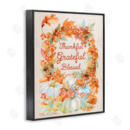 Sherri Buck Baldwin | Thankful Grateful Blessed Autumn Harvest