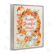 Sherri Buck Baldwin | Thankful Grateful Blessed Autumn Harvest