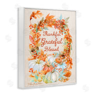 Sherri Buck Baldwin | Thankful Grateful Blessed Autumn Harvest