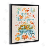 Sherri Buck Baldwin | Happy Thanksgiving Pumpkin Wagon