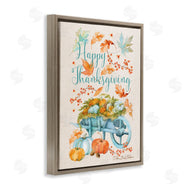 Sherri Buck Baldwin | Happy Thanksgiving Pumpkin Wagon