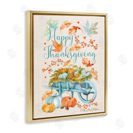 Sherri Buck Baldwin | Happy Thanksgiving Pumpkin Wagon