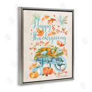 Sherri Buck Baldwin | Happy Thanksgiving Pumpkin Wagon
