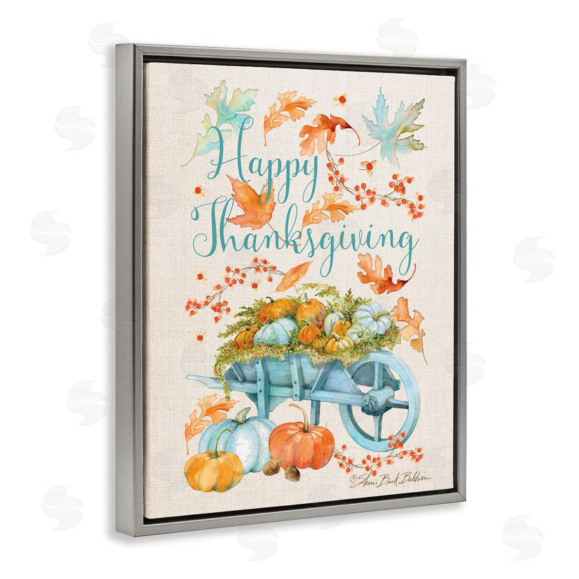 Sherri Buck Baldwin | Happy Thanksgiving Pumpkin Wagon