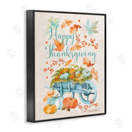 Sherri Buck Baldwin | Happy Thanksgiving Pumpkin Wagon