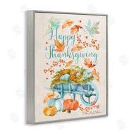 Sherri Buck Baldwin | Happy Thanksgiving Pumpkin Wagon
