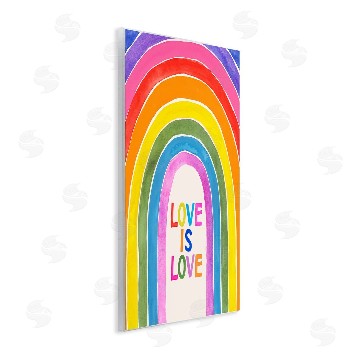 Victoria Barnes Love Is Love Rainbow Arches Wall Plaque Art