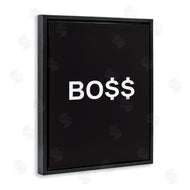 Martina Pavlova | Boss Text Dollar Signs