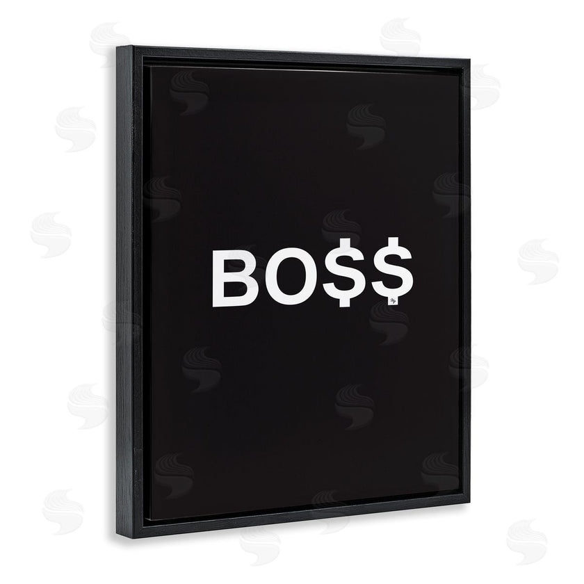 Martina Pavlova | Boss Text Dollar Signs