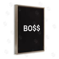Martina Pavlova | Boss Text Dollar Signs