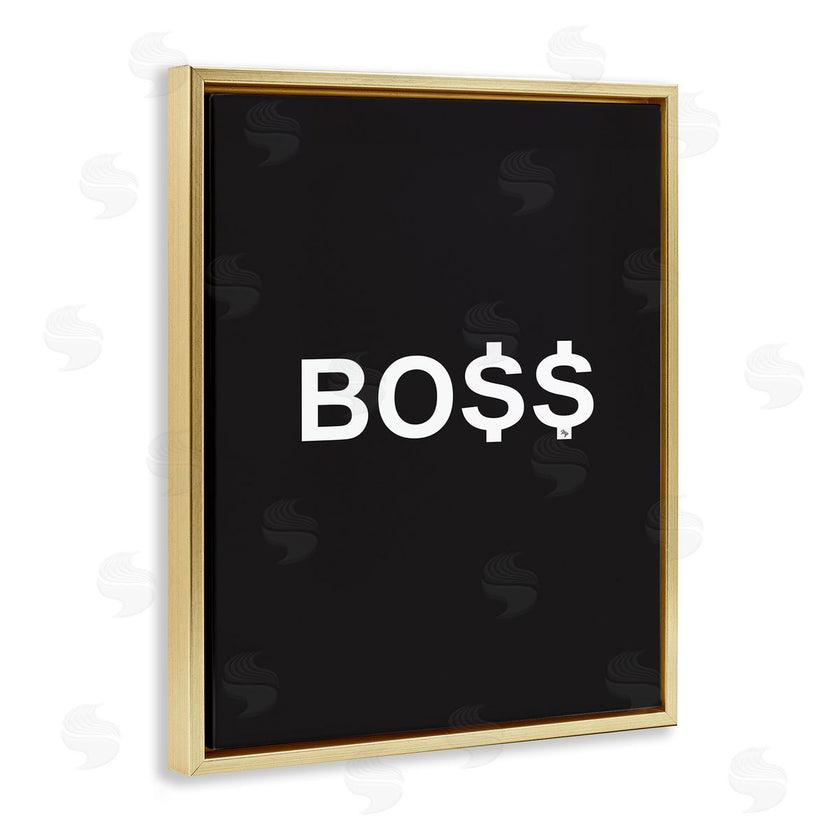 Martina Pavlova | Boss Text Dollar Signs